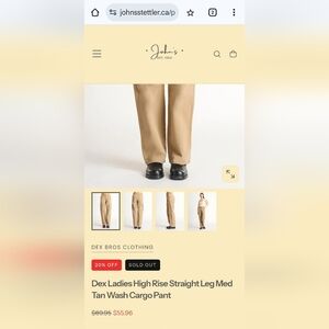 Dex Women's Greys Cargo Pants